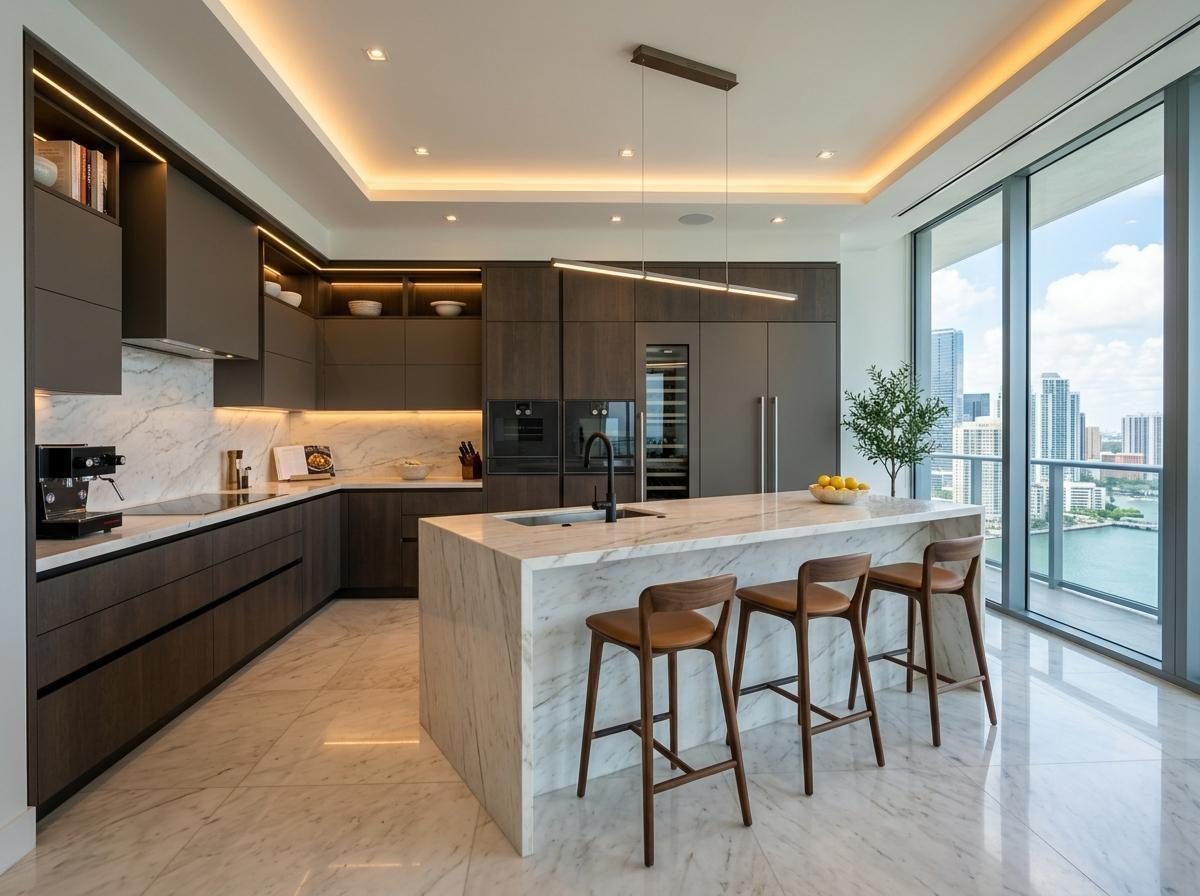 Spacious Modular Kitchen